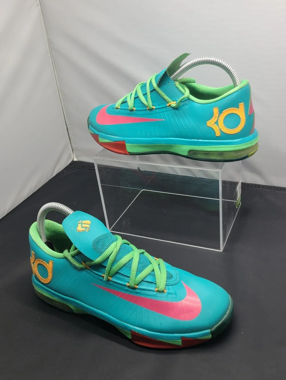 Nike KD VI Youth GS Hero Pack Air Max Turbo Basketball Shoes kids size 5.5Y